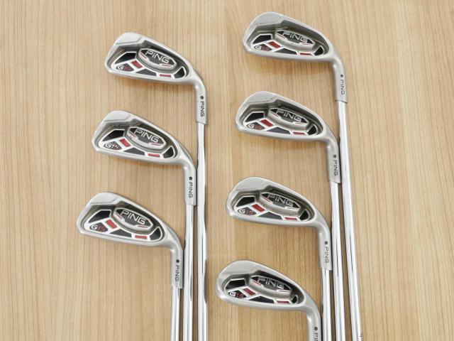 Iron set : Ping : ชุดเหล็ก Ping G15 มีเหล็ก 5-Pw,Sw (7 ชิ้น) ก้านเหล็ก Flex R