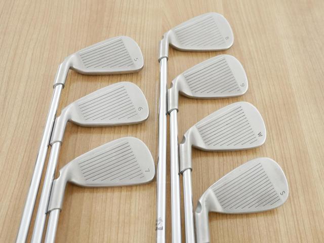 Iron set : Ping : ชุดเหล็ก Ping G15 มีเหล็ก 5-Pw,Sw (7 ชิ้น) ก้านเหล็ก Flex R