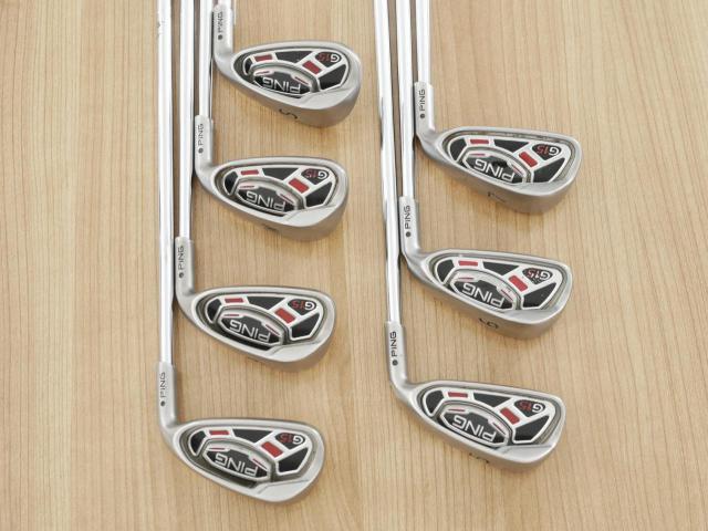 Iron set : Ping : ชุดเหล็ก Ping G15 มีเหล็ก 5-Pw,Sw (7 ชิ้น) ก้านเหล็ก Flex R