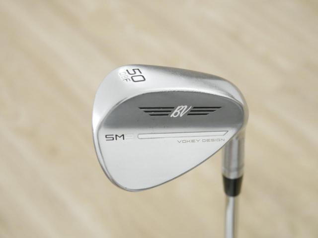 Wedge : Other : Wedge Titleist Vokey SM9 Loft 50 ก้านเหล็ก Nippon 105 BV Wedge