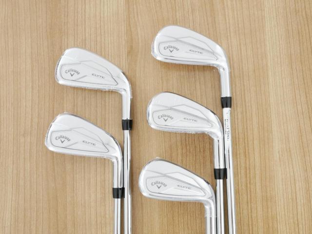 Iron set : Callaway : **ของใหม่ ยังไม่แกะพลาสติก** ชุดเหล็ก Callaway ELYTE (ออกปี 2025 ตีง่ายมาก ไกล Japan Spec.) มีเหล็ก 6-Pw (5 ชิ้น) ก้านเหล็ก NS Pro 950 NEO Flex R