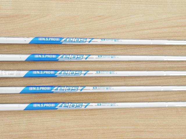Iron set : Callaway : **ของใหม่ ยังไม่แกะพลาสติก** ชุดเหล็ก Callaway Paradym Ai Smoke HL (ออกปี 2024 ตีง่ายมาก ไกล Japan Spec.) มีเหล็ก 6-Pw (5 ชิ้น) ก้านเหล็ก NS Pro ZELOS 7 Flex S