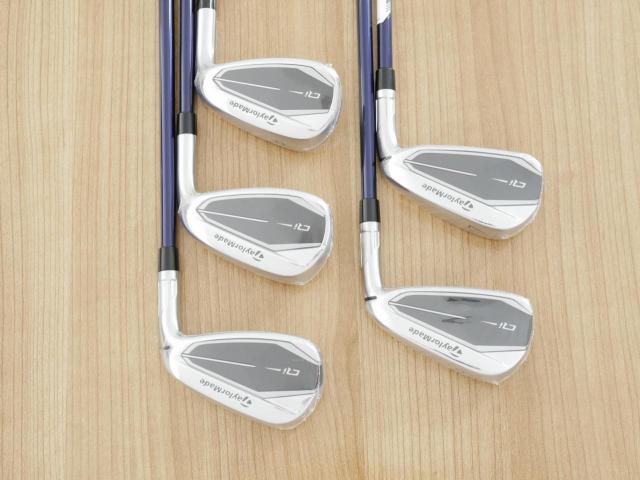 Iron set : Taylormade : **ของใหม่ ยังไม่แกะพลาสติก** ชุดเหล็ก Taylormade Qi (ออกปี 2024 Japan Spec.) มีเหล็ก 6-Pw (5 ชิ้น) ก้านกราไฟต์ Mitsubishi Diamana TM60 Flex S
