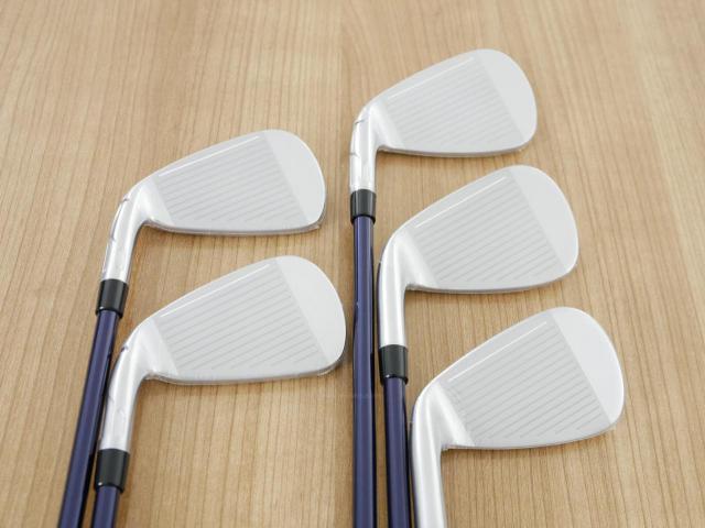 Iron set : Taylormade : **ของใหม่ ยังไม่แกะพลาสติก** ชุดเหล็ก Taylormade Qi (ออกปี 2024 Japan Spec.) มีเหล็ก 6-Pw (5 ชิ้น) ก้านกราไฟต์ Mitsubishi Diamana TM60 Flex S