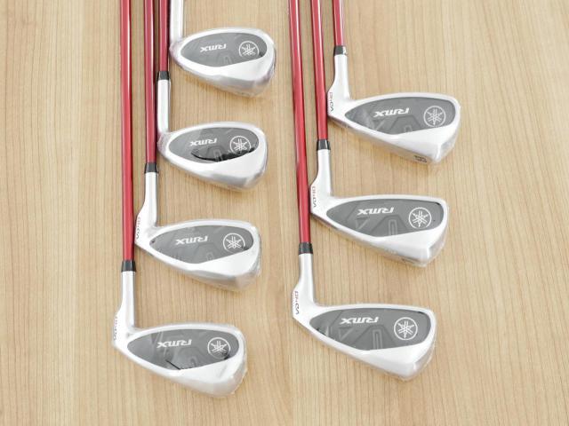 Iron set : Yamaha : **ของใหม่ ยังไม่แกะพลาสติก** ชุดเหล็ก Yamaha RMX VD40 (ออกปี 2022 ตีไกลและง่ายมากๆๆ ค่า MOI สูงสุด) มีเหล็ก 6-Pw,Aw,Sw (7 ชิ้น) ก้านกราไฟต์ Mitsubishi Diamana YR i50 Flex SR