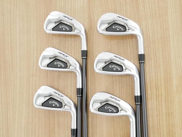 Iron set : Callaway : ชุดเหล็ก Callaway APEX DCB Forged (ปี 2022) มีเหล็ก 5-Pw (6 ชิ้น) ก้านกราไฟต์ Mitsubishi Diamana 55 Flex S