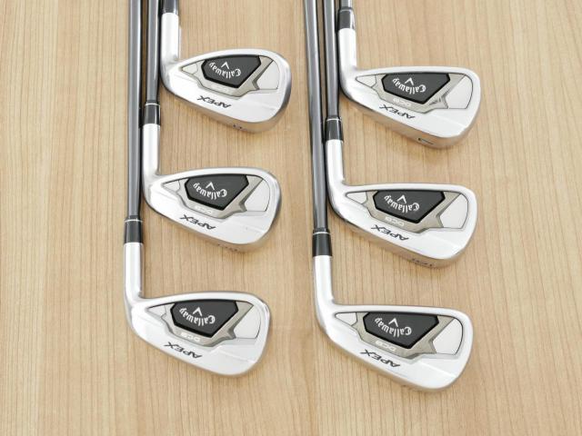 Iron set : Callaway : ชุดเหล็ก Callaway APEX DCB Forged (ปี 2022) มีเหล็ก 5-Pw (6 ชิ้น) ก้านกราไฟต์ Mitsubishi Diamana 55 Flex S