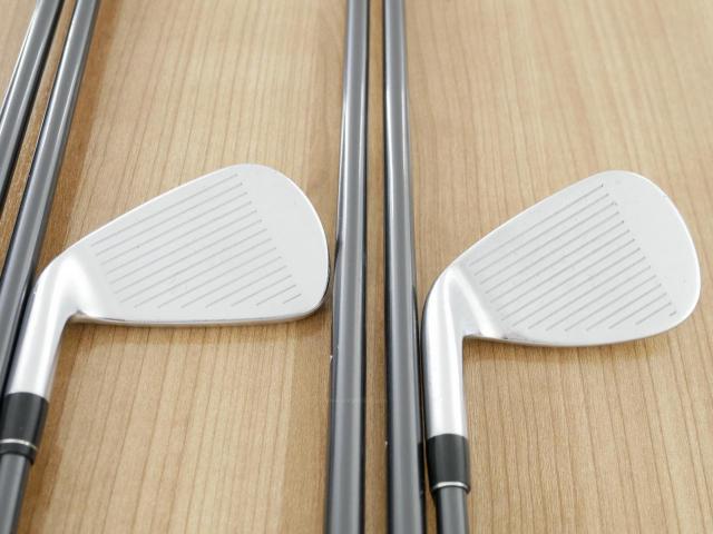 Iron set : Callaway : ชุดเหล็ก Callaway APEX DCB Forged (ปี 2022) มีเหล็ก 5-Pw (6 ชิ้น) ก้านกราไฟต์ Mitsubishi Diamana 55 Flex S
