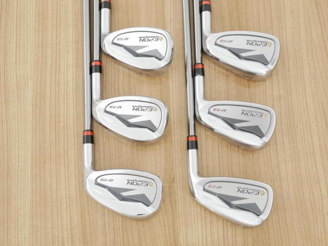 Iron set : Epon : ชุดเหล็ก EPON AF-706 Forged (ออกปี 2021 ใบใหญ่ ตีง่าย ไกล) มีเหล็ก 6-Pw,Tw (6 ชิ้น) สุดยอดก้าน Fujikura Diamond Speeder 6 Flex R