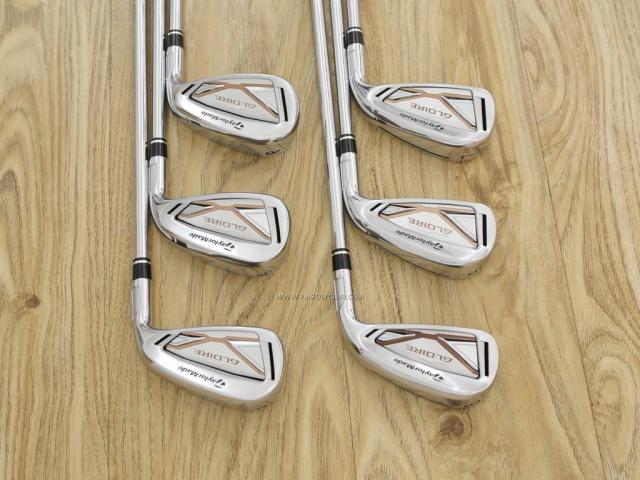 Iron set : Taylormade : ชุดเหล็ก Taylormade SIM GLOIRE (รุ่นใหม่ล่าสุด ปี 2020 รุ่นท๊อปสุด Japan Spec) มีเหล็ก 5-Pw (6 ชิ้น) ก้านเหล็ก NS Pro 790 Flex S