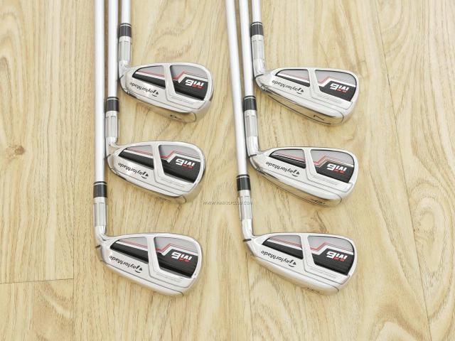Iron set : Taylormade : ชุดเหล็ก Taylormade M6 (ออกปี 2019 Japan Spec) มีเหล็ก 5-Pw (6 ชิ้น) ก้านกราไฟต์ Mitsubishi FUBUKI TM6 Flex S