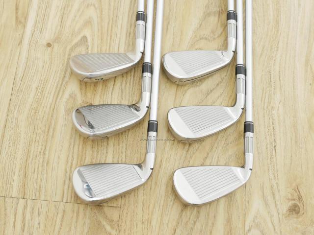 Iron set : Taylormade : ชุดเหล็ก Taylormade M6 (ออกปี 2019 Japan Spec) มีเหล็ก 5-Pw (6 ชิ้น) ก้านกราไฟต์ Mitsubishi FUBUKI TM6 Flex S