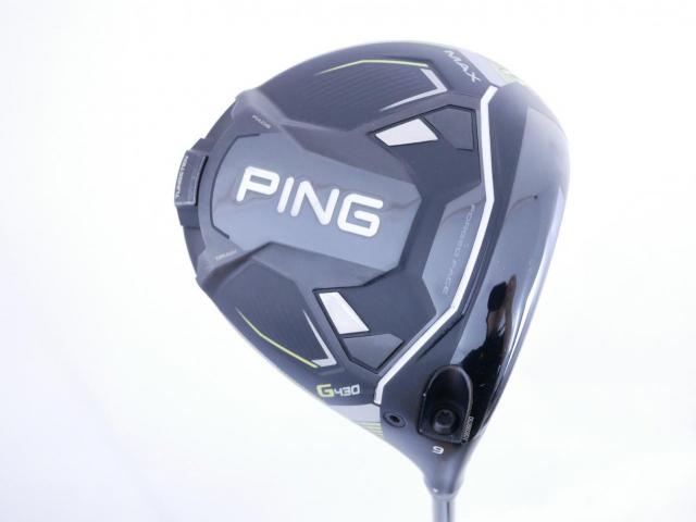 Driver : PING : ไดรเวอร์ Ping G430 Max (รุ่นปี 2023) Loft 9 (ปรับได้) ก้าน Ping Alta J CB Flex S