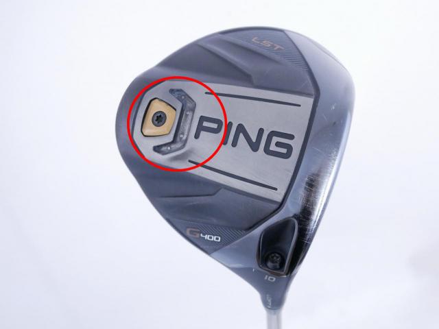 Driver : PING : **หมุดหาย มีบุบ** ไดรเวอร์ Ping G400 LST (Japan Spec) Loft 10 ก้าน Ping 65 Flex S