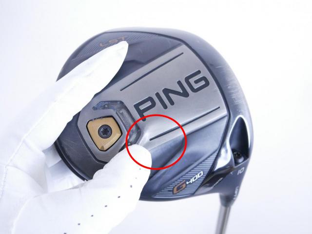 Driver : PING : **หมุดหาย มีบุบ** ไดรเวอร์ Ping G400 LST (Japan Spec) Loft 10 ก้าน Ping 65 Flex S