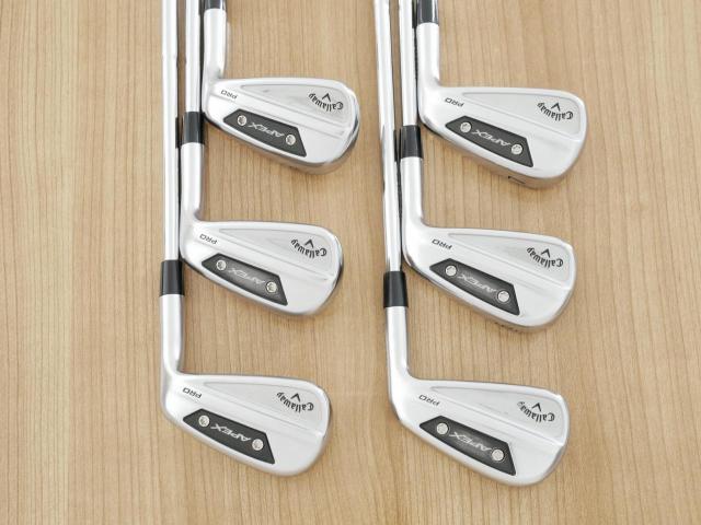 Iron set : Callaway : ชุดเหล็ก Callaway APEX Pro Forged (ออกปี 2024) มีเหล็ก 5-Pw (6 ชิ้น) ก้านเหล็ก Dynamic Gold 115 MID S200