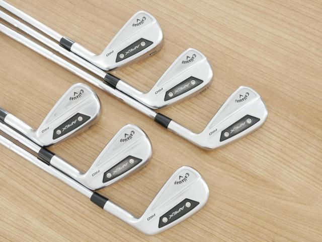 Iron set : Callaway : ชุดเหล็ก Callaway APEX Pro Forged (ออกปี 2024) มีเหล็ก 5-Pw (6 ชิ้น) ก้านเหล็ก Dynamic Gold 115 MID S200