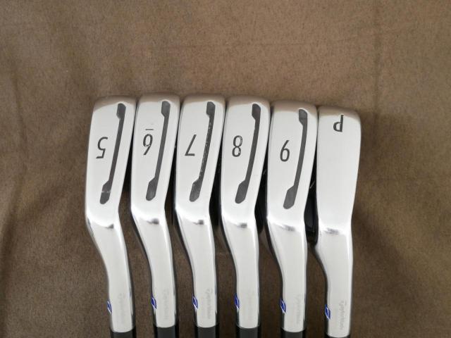 Iron set : Taylormade : ชุดเหล็ก Taylormade Gloire F Forged (รุ่นท๊อปสุด Japan Spec.) มีเหล็ก 5-Pw (6 ชิ้น) ก้านกราไฟต์ Flex S