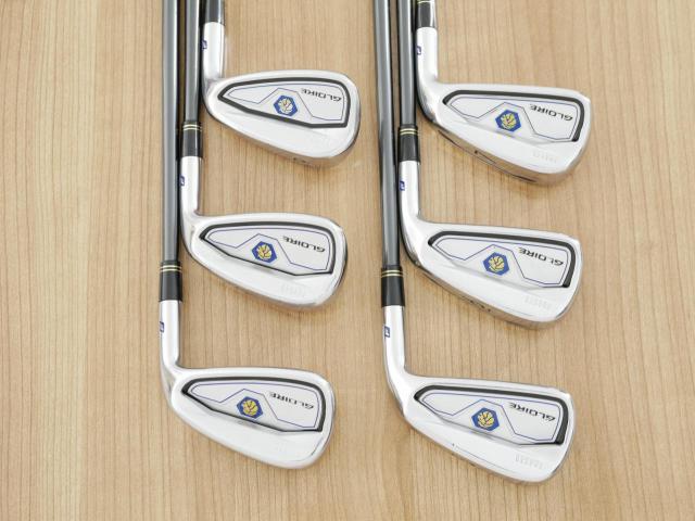 Iron set : Taylormade : ชุดเหล็ก Taylormade Gloire F Forged (รุ่นท๊อปสุด Japan Spec.) มีเหล็ก 5-Pw (6 ชิ้น) ก้านกราไฟต์ Flex S