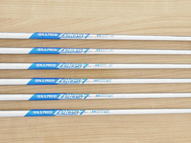 Iron set : Titleist : ชุดเหล็ก Titleist T400 (ตีง่ายที่สุด ไกลที่สุด ออกปี 2020) มีเหล็ก 6-Pw,43 (6 ชิ้น) ก้านเหล็ก NS Pro Zelos 7 Flex S