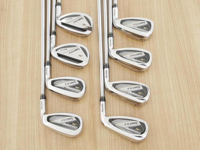 Iron set : Maruman : ชุดเหล็ก Maruman Shuttle Type X (ออกปี 2020 ตีง่าย ไกลสุดๆๆๆๆ) มีเหล็ก 6-Pw,Pa,Aw,Sw (8 ชิ้น) ก้านกราไฟต์ Mitsubishi Flex SR