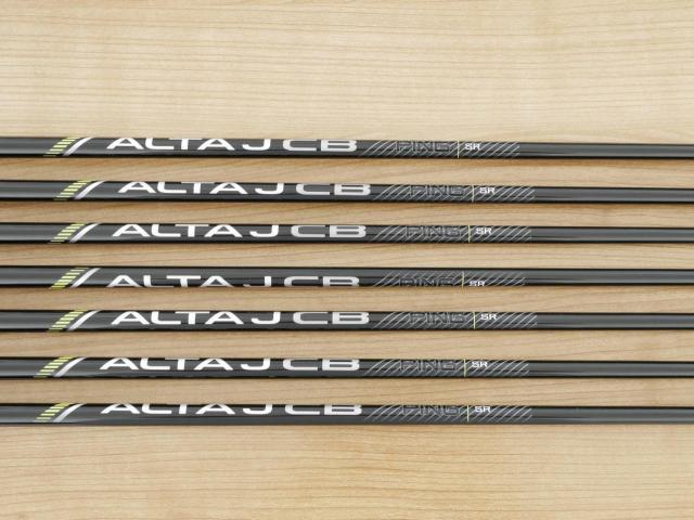 Iron set : Ping : ชุดเหล็ก Ping G710 (รุ่นปี 2021 Japan Spec. ใบใหญ่ ง่ายที่สุด ไกลที่สุดของ Ping) มีเหล็ก 6-Pw,Aw,Sw (7 ชิ้น) ก้านกราไฟต์ Ping ALTA J CB Flex SR