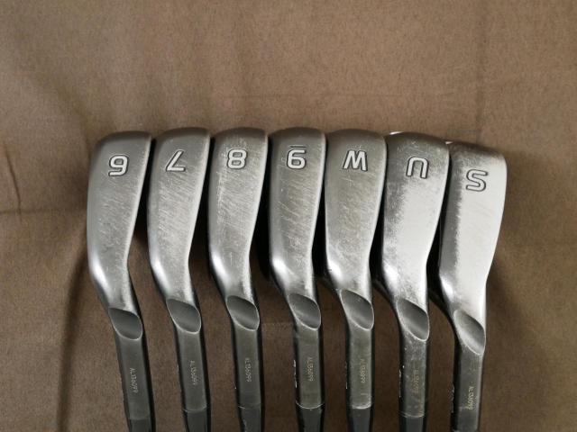 Iron set : Ping : ชุดเหล็ก Ping G710 (รุ่นปี 2021 Japan Spec. ใบใหญ่ ง่ายที่สุด ไกลที่สุดของ Ping) มีเหล็ก 6-Pw,Aw,Sw (7 ชิ้น) ก้านกราไฟต์ Ping ALTA J CB Flex SR