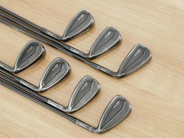 Iron set : Ping : ชุดเหล็ก Ping G710 (รุ่นปี 2021 Japan Spec. ใบใหญ่ ง่ายที่สุด ไกลที่สุดของ Ping) มีเหล็ก 6-Pw,Aw,Sw (7 ชิ้น) ก้านกราไฟต์ Ping ALTA J CB Flex SR