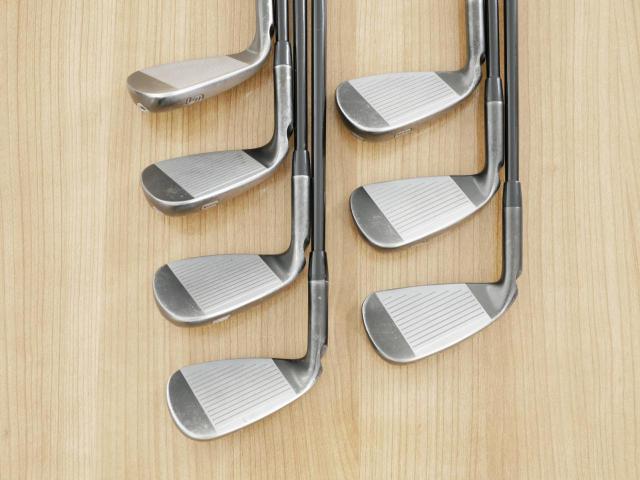 Iron set : Ping : ชุดเหล็ก Ping G710 (รุ่นปี 2021 Japan Spec. ใบใหญ่ ง่ายที่สุด ไกลที่สุดของ Ping) มีเหล็ก 6-Pw,Aw,Sw (7 ชิ้น) ก้านกราไฟต์ Ping ALTA J CB Flex SR