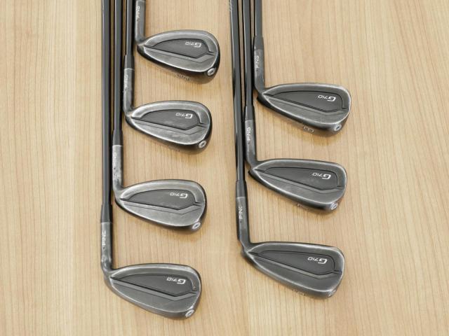 Iron set : Ping : ชุดเหล็ก Ping G710 (รุ่นปี 2021 Japan Spec. ใบใหญ่ ง่ายที่สุด ไกลที่สุดของ Ping) มีเหล็ก 6-Pw,Aw,Sw (7 ชิ้น) ก้านกราไฟต์ Ping ALTA J CB Flex SR