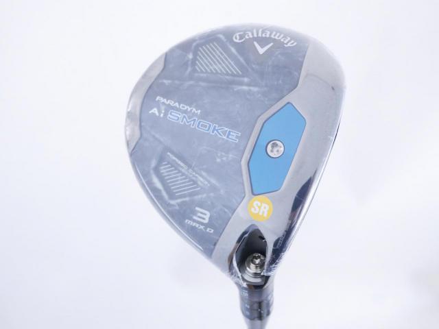 Fairway Wood : callaway : **ของใหม่ ยังไม่แกะพลาสติก** หัวไม้ 3 Callaway Paradym AI Smoke MAX D (รุ่นปี 2024 Japan Spec.) Loft 15 ก้าน Mitsubishi TENSEI 50 Flex SR