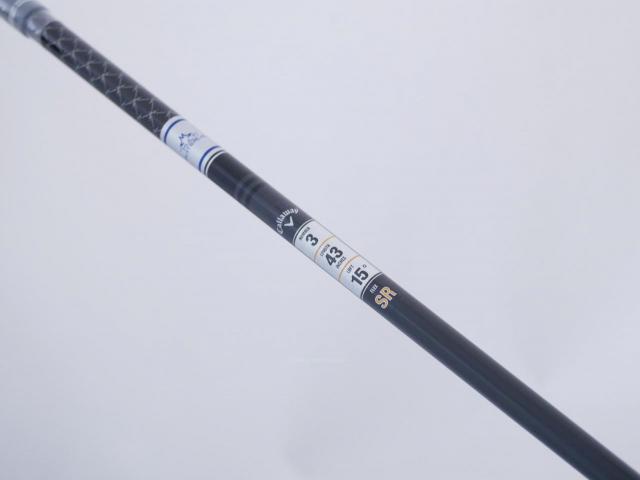 Fairway Wood : callaway : **ของใหม่ ยังไม่แกะพลาสติก** หัวไม้ 3 Callaway Paradym AI Smoke MAX D (รุ่นปี 2024 Japan Spec.) Loft 15 ก้าน Mitsubishi TENSEI 50 Flex SR