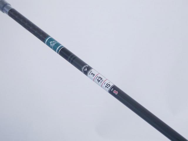 Fairway Wood : callaway : **ของใหม่ ยังไม่แกะพลาสติก** หัวไม้ 3 Callaway ELYTE Triple Diamond (ออกปี 2025) Loft 15 ก้าน Mitsubishi TENSEI 60 Flex S