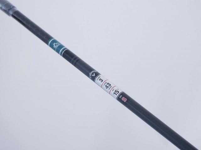 Fairway Wood : callaway : **ของใหม่ ยังไม่แกะพลาสติก** หัวไม้ 3 Callaway ELYTE Triple Diamond (ออกปี 2025) Loft 15 ก้าน Mitsubishi TENSEI 60 Flex S