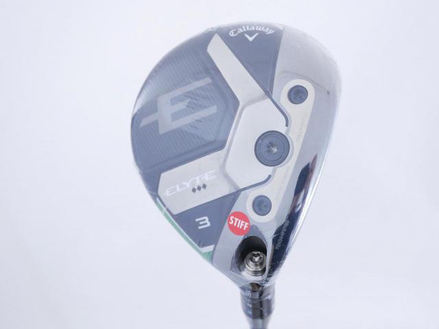 Fairway Wood : callaway : **ของใหม่ ยังไม่แกะพลาสติก** หัวไม้ 3 Callaway ELYTE Triple Diamond (ออกปี 2025) Loft 15 ก้าน Mitsubishi TENSEI 60 Flex S