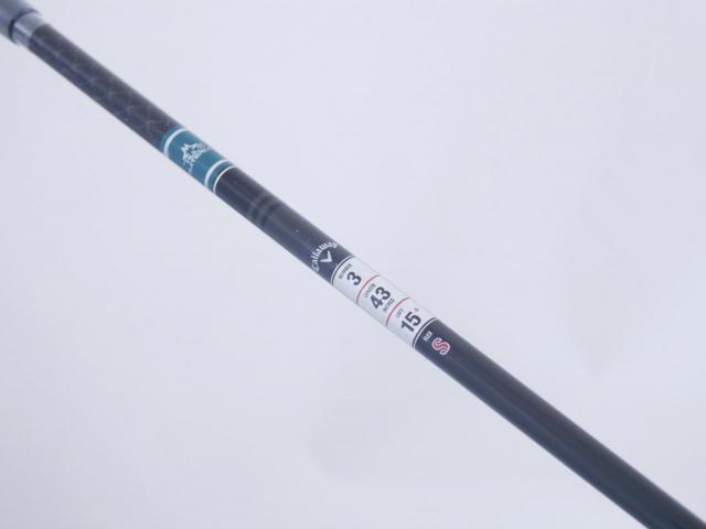 Fairway Wood : callaway : **ของใหม่ ยังไม่แกะพลาสติก** หัวไม้ 3 Callaway ELYTE Triple Diamond (ออกปี 2025) Loft 15 ก้าน Mitsubishi TENSEI 60 Flex S
