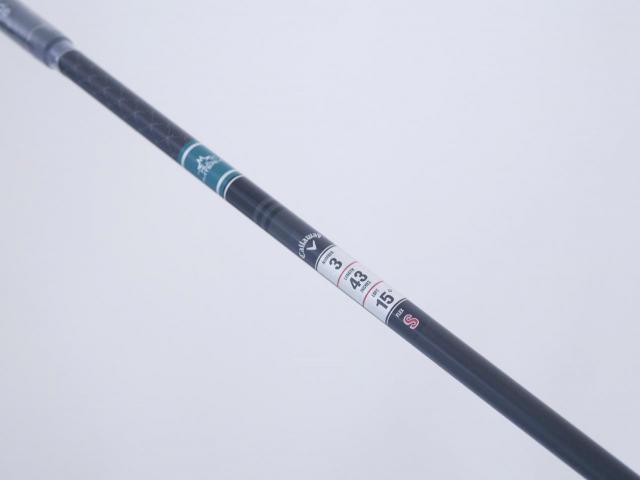 Fairway Wood : callaway : **ของใหม่ ยังไม่แกะพลาสติก** หัวไม้ 3 Callaway ELYTE Triple Diamond (ออกปี 2025) Loft 15 ก้าน Mitsubishi TENSEI 60 Flex S