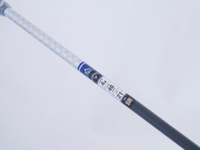 Fairway Wood : callaway : **ของใหม่ ยังไม่แกะพลาสติก** ไม้กระเทย Callaway Paradym AI Smoke MAX FAST (รุ่นปี 2024 Japan Spec.) Loft 21 ก้าน Mitsubishi TENSEI 40 Flex SR