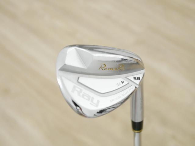 Wedge : Romaro : Wedge Romaro Ray SX-R Forged Loft 58 ก้านเหล็ก Dynamic Gold 115 MID S200