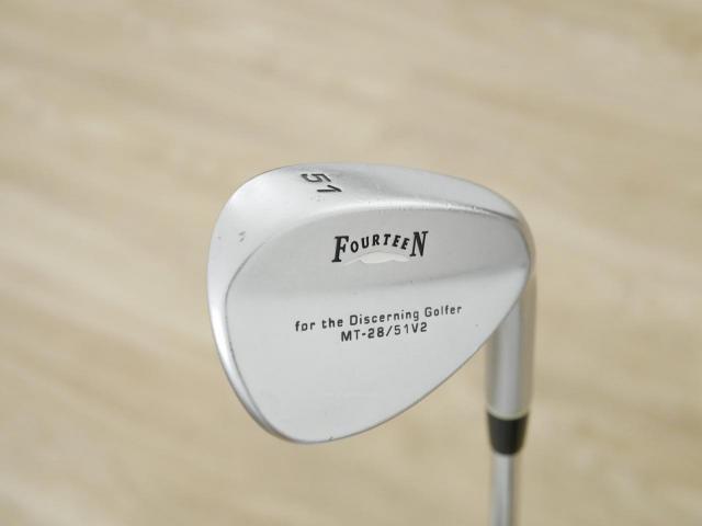 Wedge : Fourteen : Wedge Fourteen MT-28 V2 Loft 51 ก้านเหล็ก Dynamic Gold S200