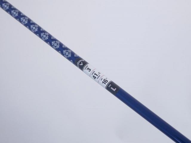 Lady club : All : หัวไม้ 3 Callaway Paradym MAX FAST (รุ่นปี 2023 Japan Spec.) Loft 16 ก้าน Mitsubishi ELDIO 40 Flex L
