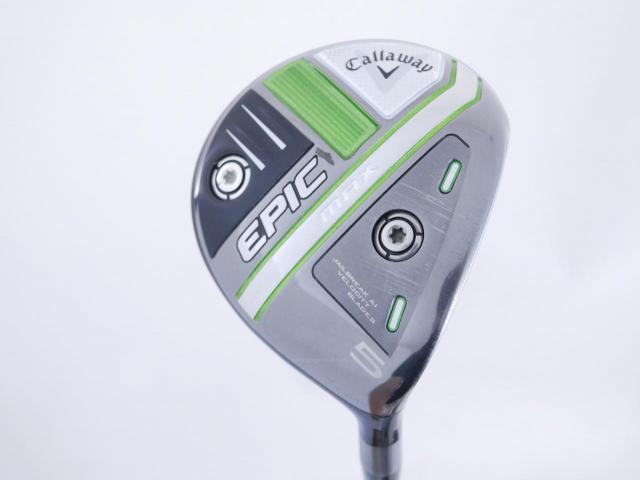 Fairway Wood : callaway : หัวไม้ 5 Callaway EPIC MAX (รุ่นปี 2021) Loft 18 ก้าน Mitsubishi Diamana 40 Flex S