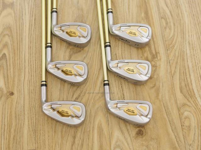 Iron set : Honma : ชุดเหล็ก Honma Beres IS-05 Forged (ปี 2017) มีเหล็ก 6-11 (6 ชิ้น ระยะเทียบเท่า 5-Pw ของรุ่นอื่นๆ) ก้าน ARMRQ ∞ (48) Flex R (2 ดาว)