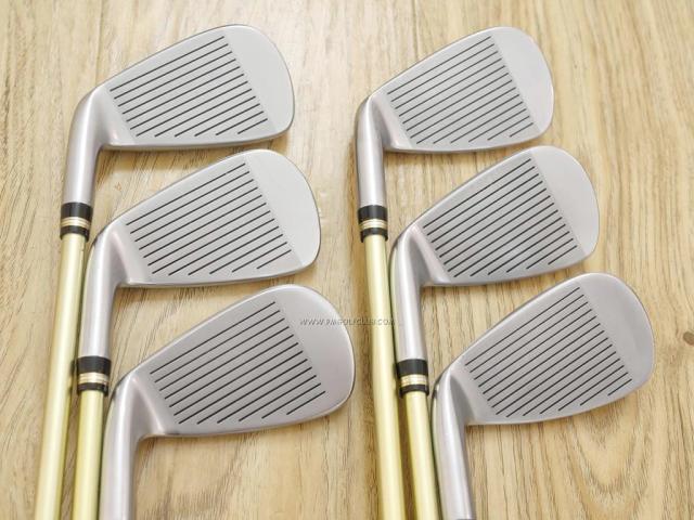 Iron set : Honma : ชุดเหล็ก Honma Beres IS-05 Forged (ปี 2017) มีเหล็ก 6-11 (6 ชิ้น ระยะเทียบเท่า 5-Pw ของรุ่นอื่นๆ) ก้าน ARMRQ ∞ (48) Flex R (2 ดาว)