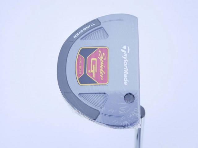 Putter : All : **ของใหม่ ยังไม่แกะพลาสติก** พัตเตอร์ Taylormade Spider GT Rollback (ออกปี 2022) ยาว 33 นิ้ว