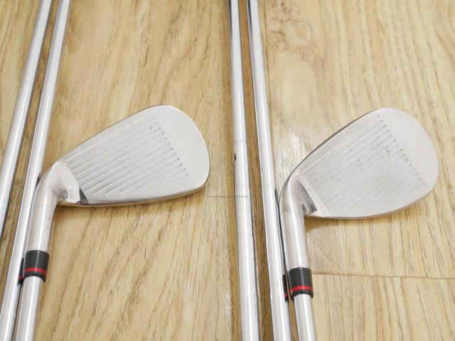 Iron set : Maruman : ชุดเหล็ก Maruman Red-V (ใบใหญ่ ตีง่าย) มีเหล็ก 5-Pw,Aw,Sw (8 ชิ้น) ก้านเหล็ก NS Pro 1070 Flex R