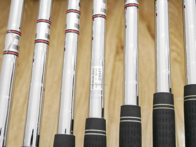 Iron set : Maruman : ชุดเหล็ก Maruman Red-V (ใบใหญ่ ตีง่าย) มีเหล็ก 5-Pw,Aw,Sw (8 ชิ้น) ก้านเหล็ก NS Pro 1070 Flex R