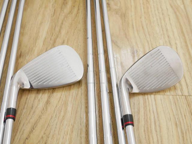 Iron set : Maruman : ชุดเหล็ก Maruman Red-V (ใบใหญ่ ตีง่าย) มีเหล็ก 5-Pw,Aw,Sw (8 ชิ้น) ก้านเหล็ก NS Pro 1070 Flex R