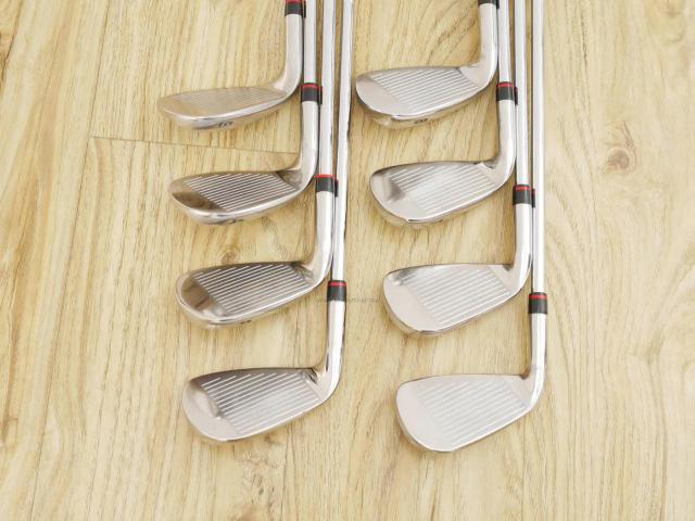 Iron set : Maruman : ชุดเหล็ก Maruman Red-V (ใบใหญ่ ตีง่าย) มีเหล็ก 5-Pw,Aw,Sw (8 ชิ้น) ก้านเหล็ก NS Pro 1070 Flex R