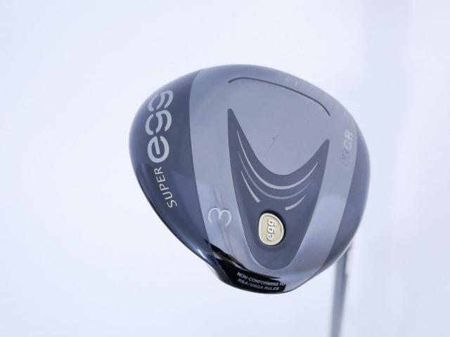 Fairway Wood : PRGR : หัวไม้ 3 PRGR Super Egg (รุ่นปี 2023 หน้าเด้งเกินกฏ COR 0.84 หายากมาก) Loft 15 ก้าน M-35 Flex R2
